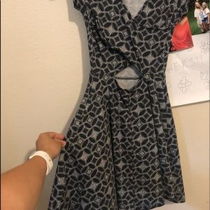 Small cross back dress